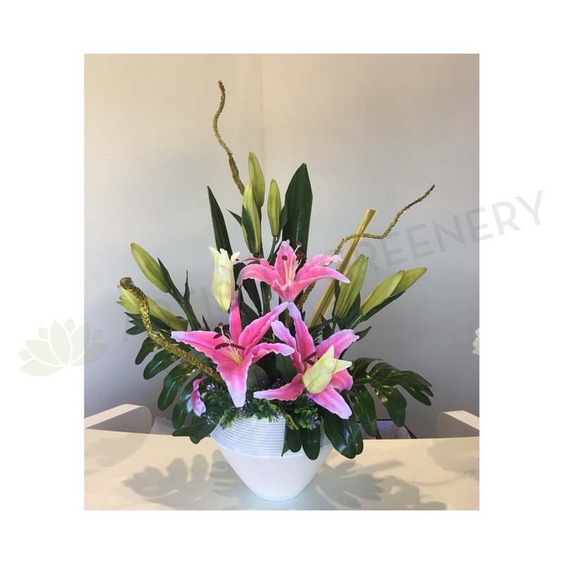 FA1021 Pink Lilium Floral Arrangement