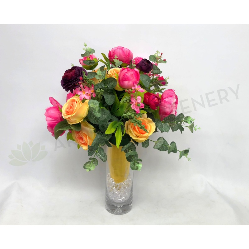 FA1050 Spring Colour Floral Arrangement 60cm Tall