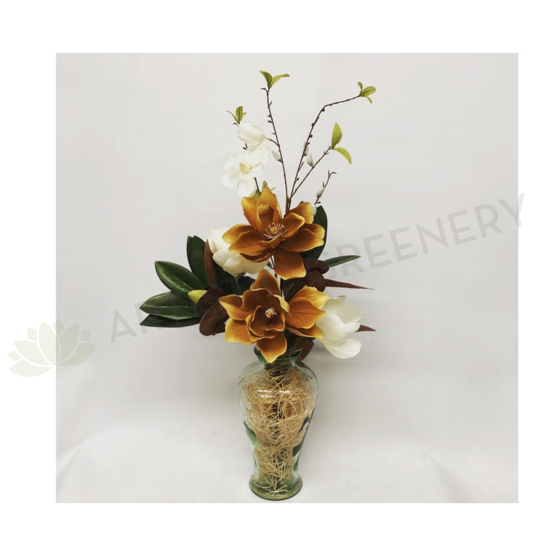 FA1056 – Autumn Style Magnolia Floral Arrangement (75cm Height)