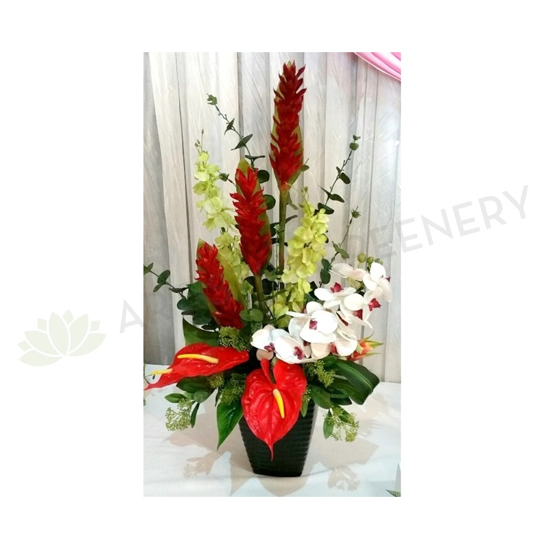 FA1060 Tropical Floral Arrangement – Ginger Flower / Orchid / Anthurium – Westpac Concierge