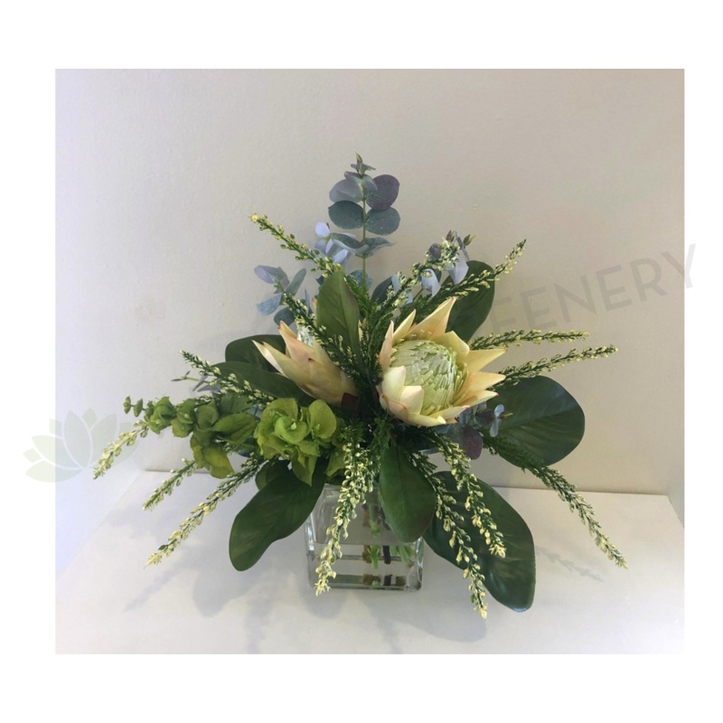 FA1076 – Small Protea Floral Arrangement 36cm Tall