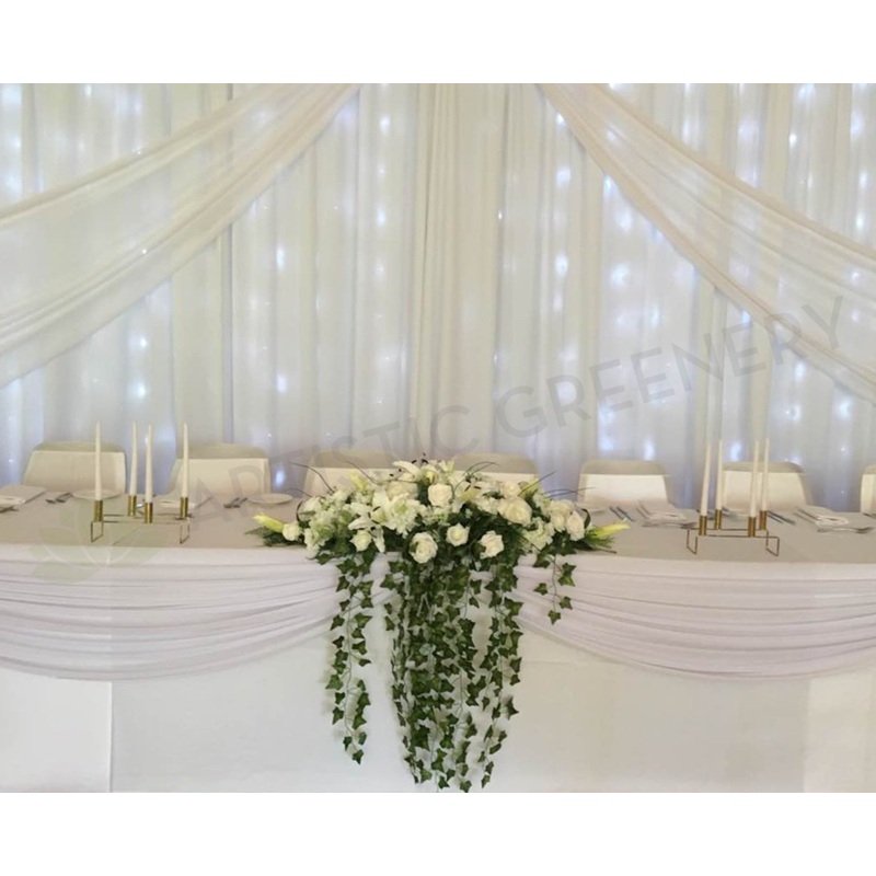 For Hire – Bridal Table Centrepiece (White) 100cm