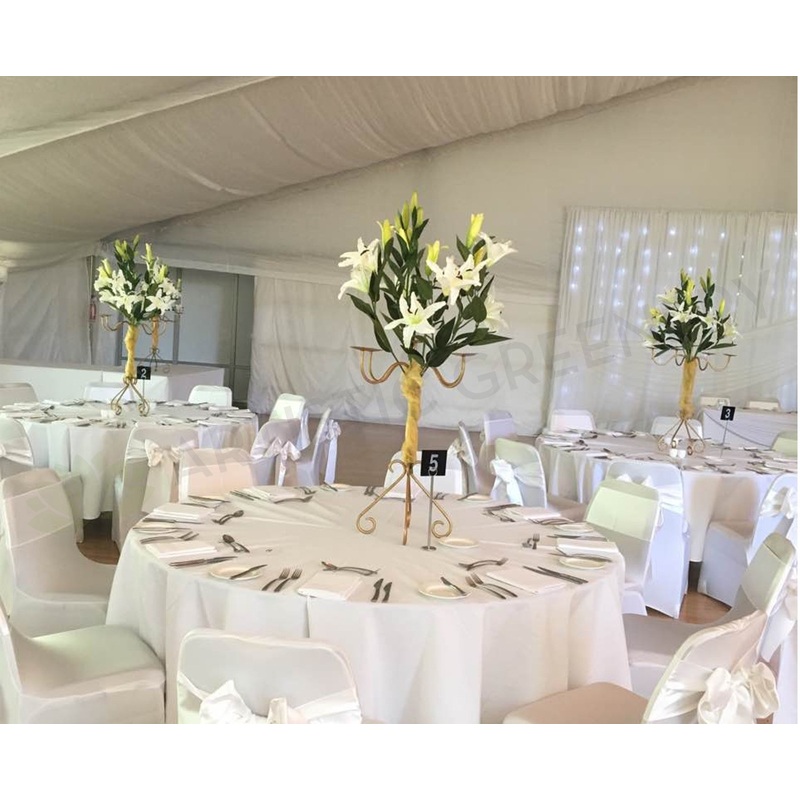 For Hire – Custom-made table centrepieces – White Lilies