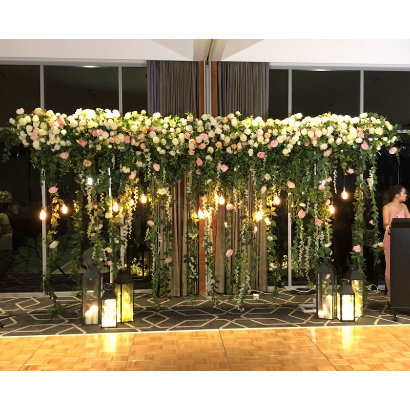 For Hire – Floral Backdrop 300cm wide x  240cm tall