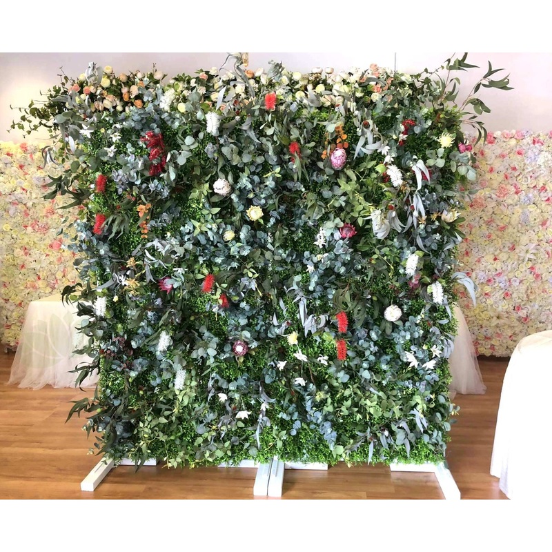 For Hire – Native Flower Wall 200 x 200cm