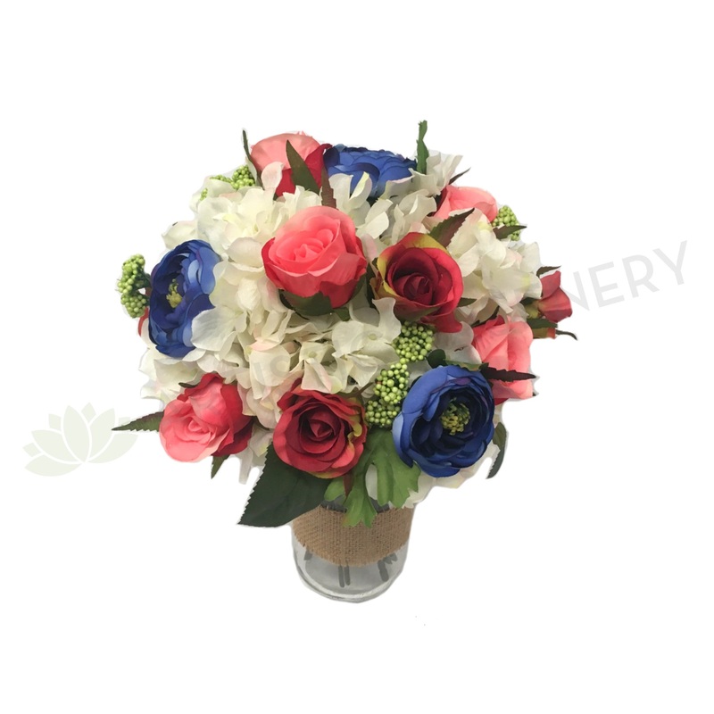 Grave Stone Flowers 23 x 23 cm – SYM0015