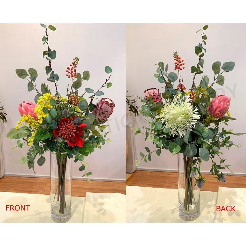 FA1089 – Australian Natives Floral Arrangement 93cm Tall