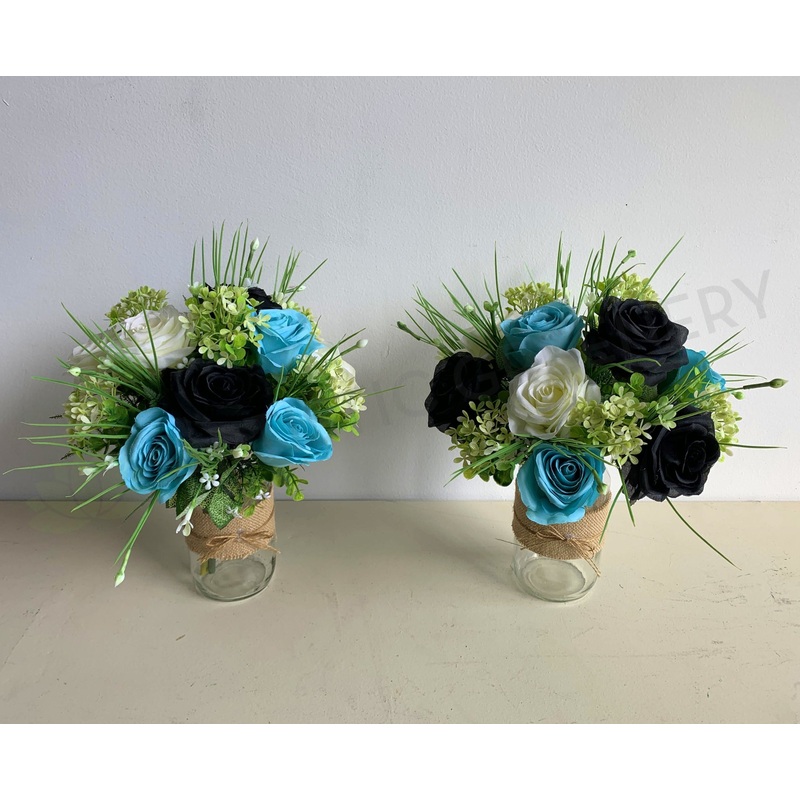 Cemetery Flowers (Port Adelaide theme) 25 x 35 cm – SYM0048