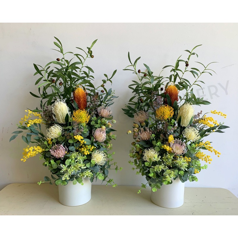 FA1116 – Australian Native Flower Arrangement 70cm tall (Holy Family Catholic Church)