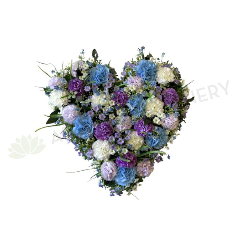 Heart Shaped Floral Wreath 35cm / 60cm – SYM0050