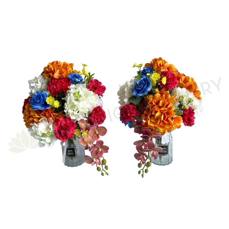 Cemetery Flowers (Bright Colour Theme) 27 x 40 cm – SYM0051