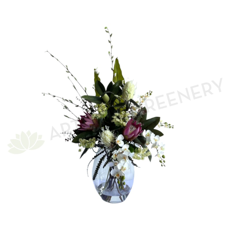FA1124 – Australian Native & Orchid Flower Arrangement 90cm