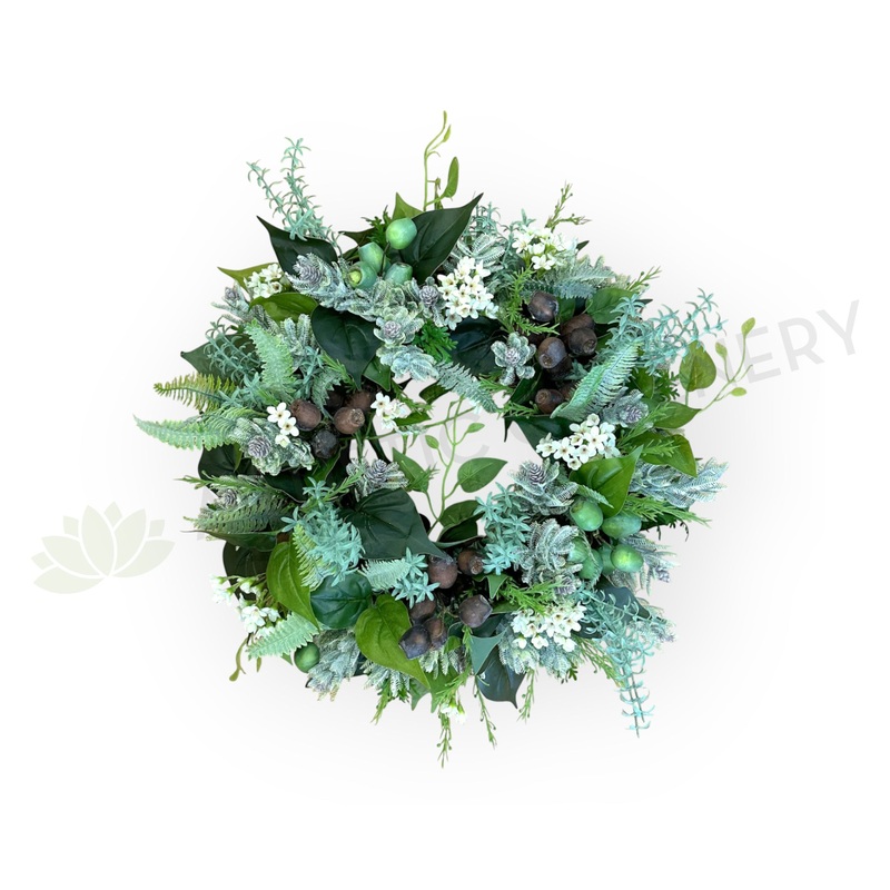 Rustic Native Floral Wreath 30cm / 40cm / 50cm (WRE009)