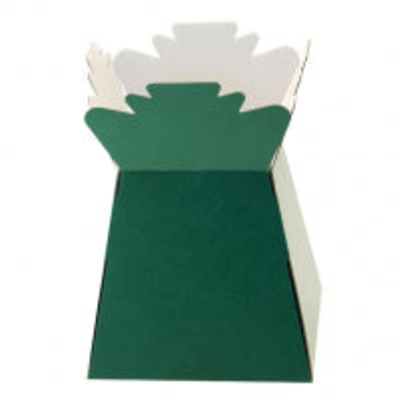 1 Dark Green Living Vase