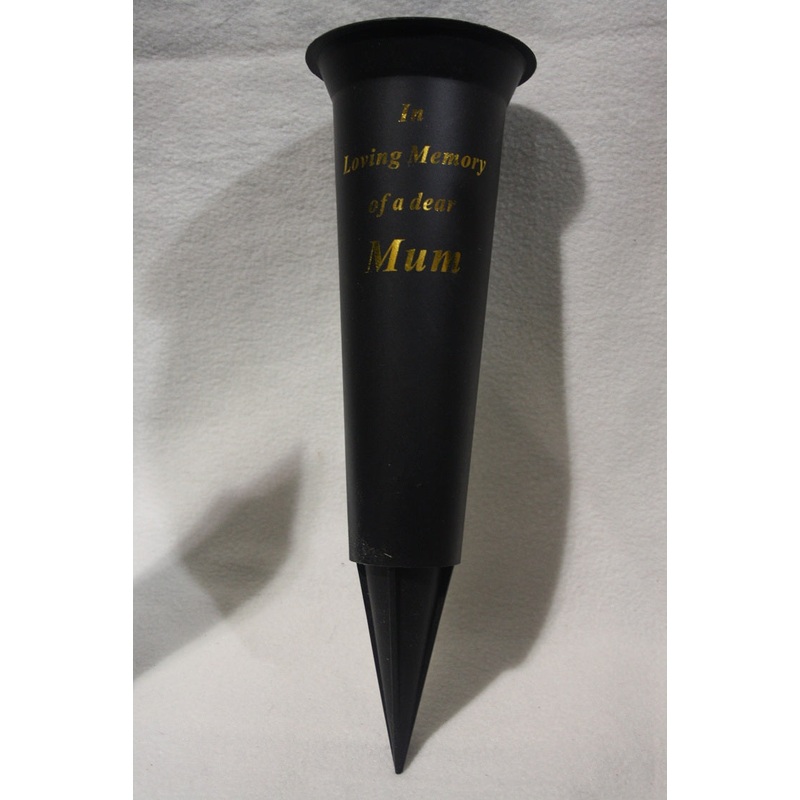 Grave Vase Spike In Loving Memory Mum