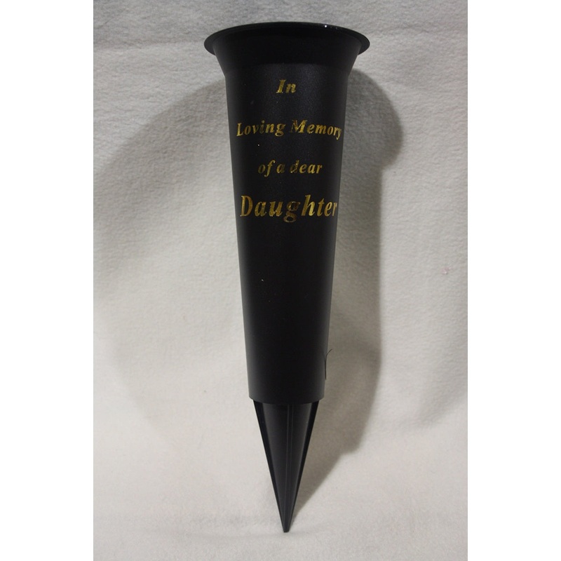 Grave Vase Spike In Loving Memory Of a Dear Daughter