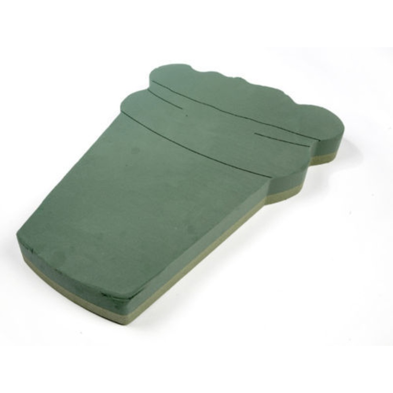 Oasis Pint Glass Floral Foam Pre-Cut Shape for Fresh Flowers