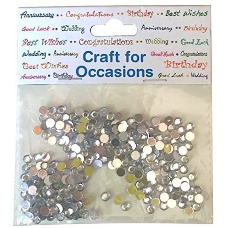 5mm Flat Back Round Crystal Rhinestone 350pcs