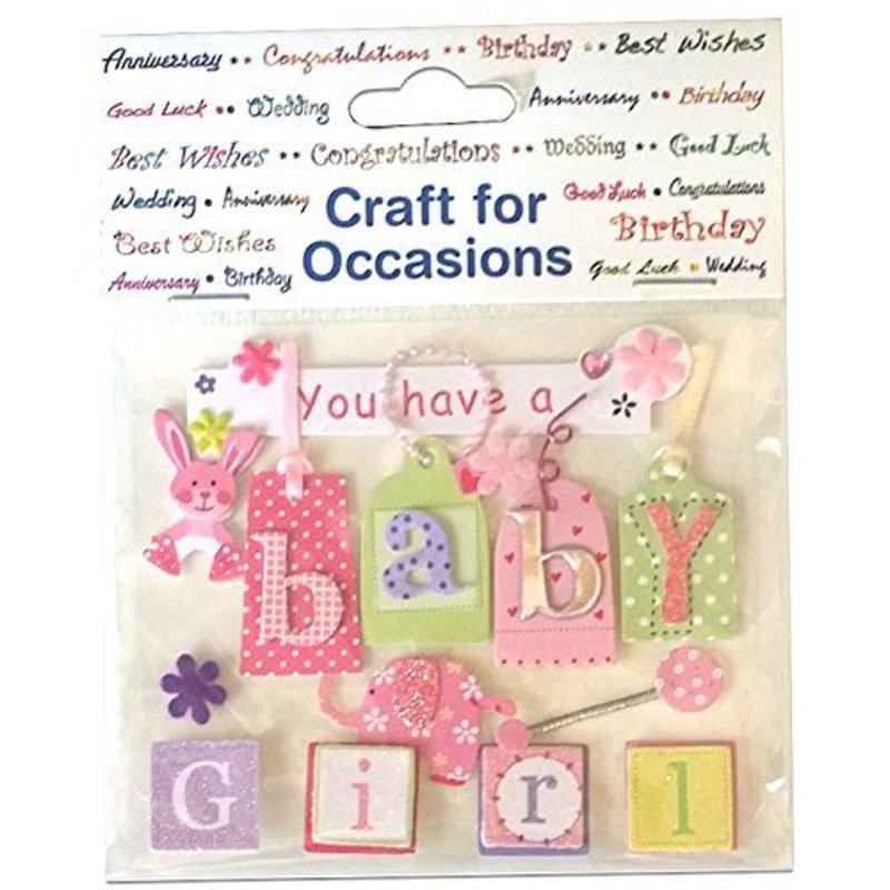 You Have a Baby Girl – Card Craft Motif