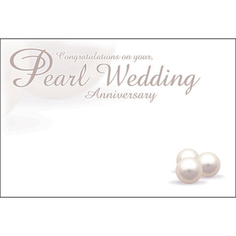 Pack of 50 Florist Cards – Pearl Wedding Discontinued