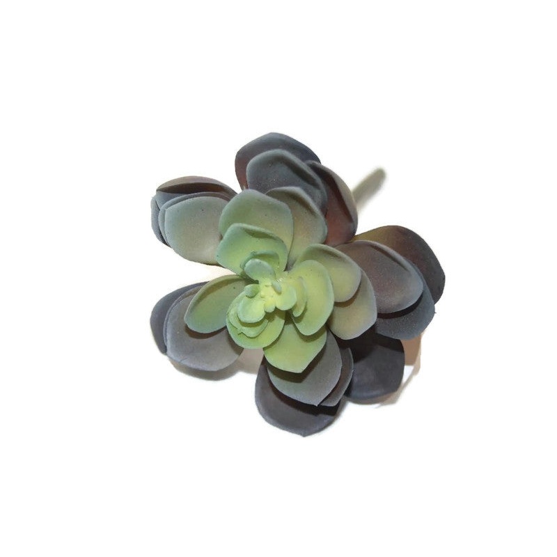 Realistic Artificial Succulent Echeveria – Green Mauve