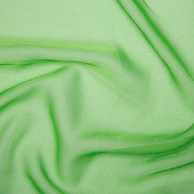1 Metre Chiffon Cationic Fabric x 145cm – Lime