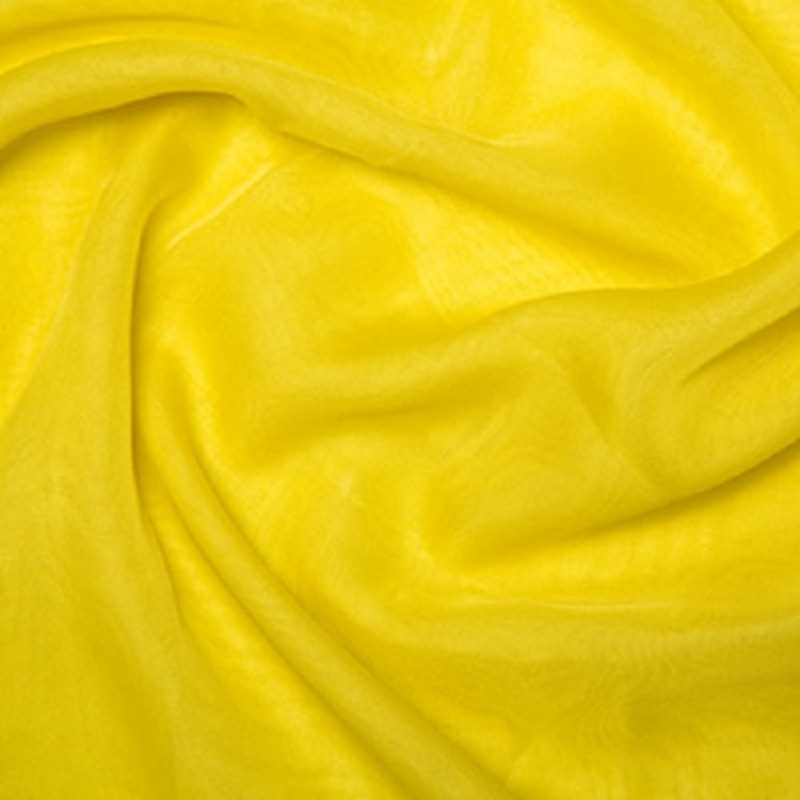 1 Metre Chiffon Cationic Fabric x 145cm – Sunshine