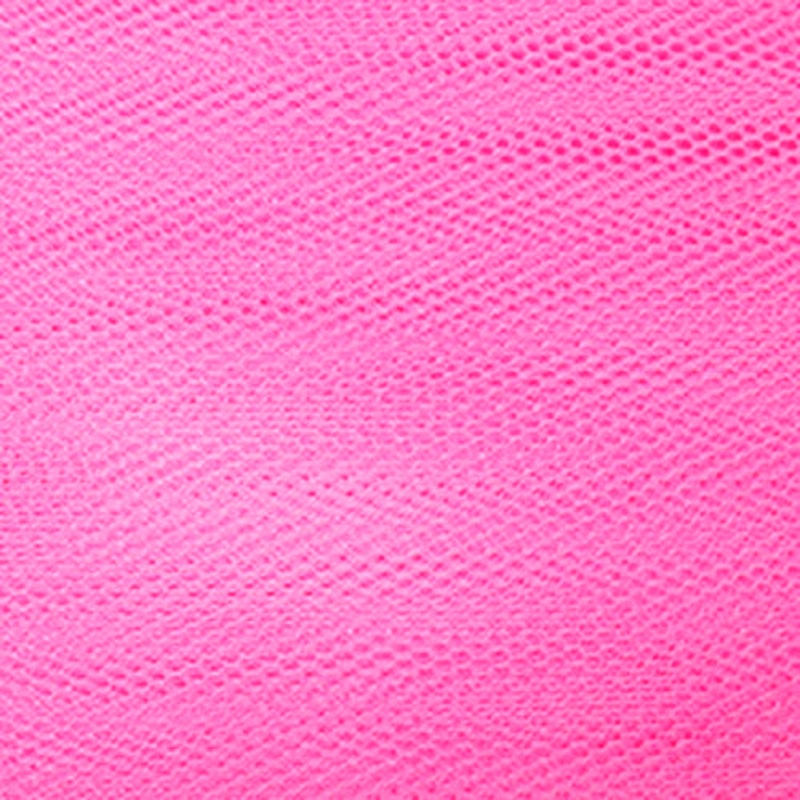 1m Flare Free Dress Net Fabric x 132cm – Fluorescent Rose FRDN
