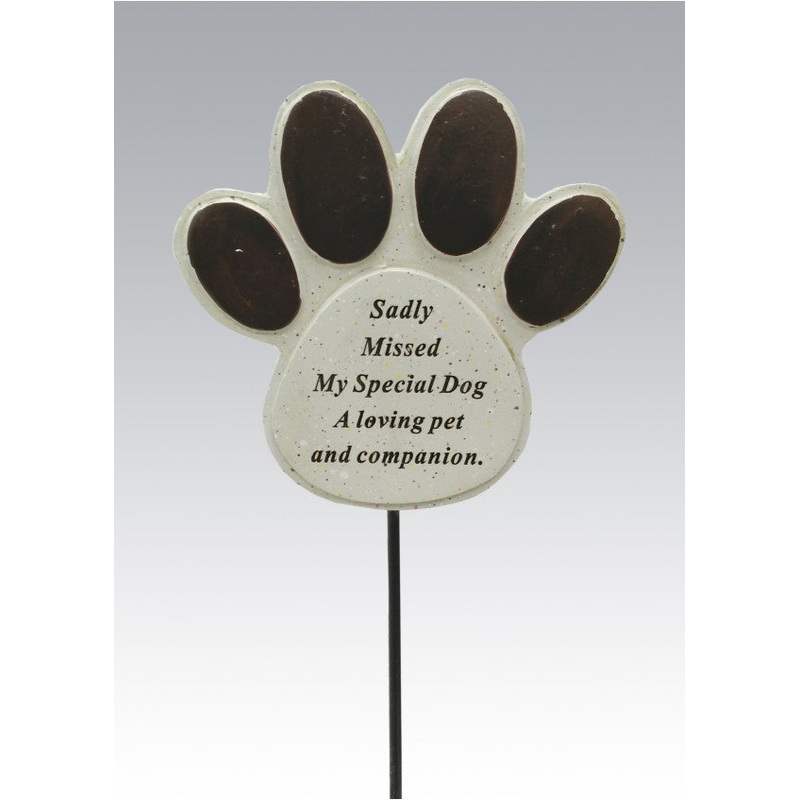 Dog Paw Pet Memorial Stick DF17143