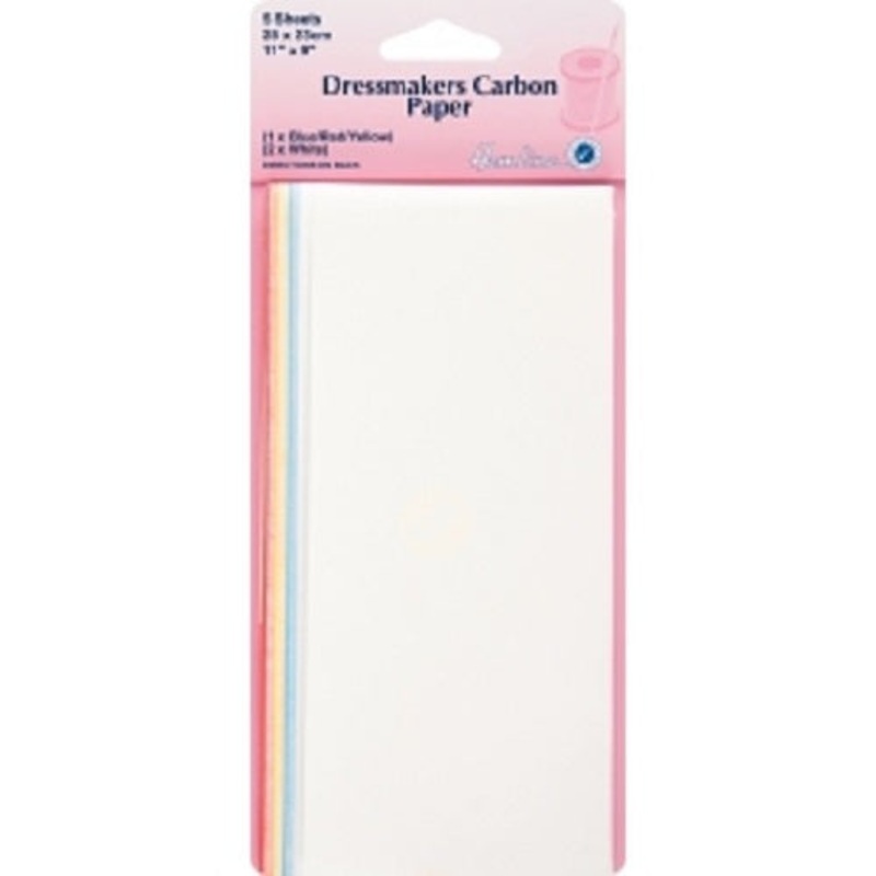 Dressmakers Carbon Paper x 5 sheets – 28 x 23cm
