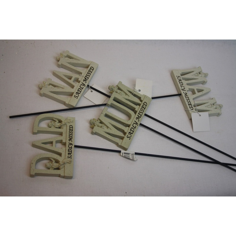 Relative Sadly Missed Memorial Stick – Choose Loved One DF14866