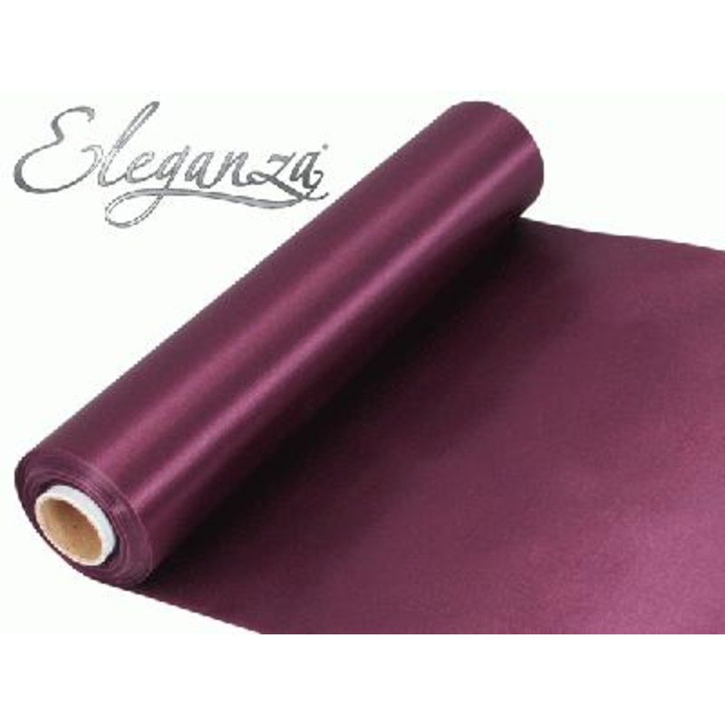 Satin Fabric Roll – 29cm x 20m – Burgundy