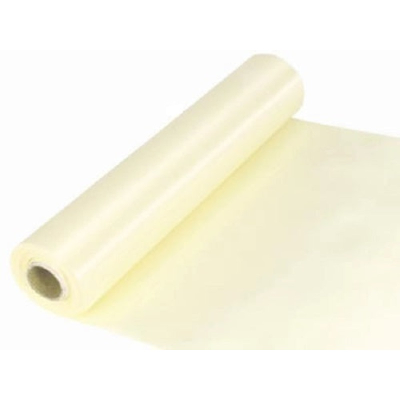Satin Fabric Roll – 29cm x 20m – Ivory