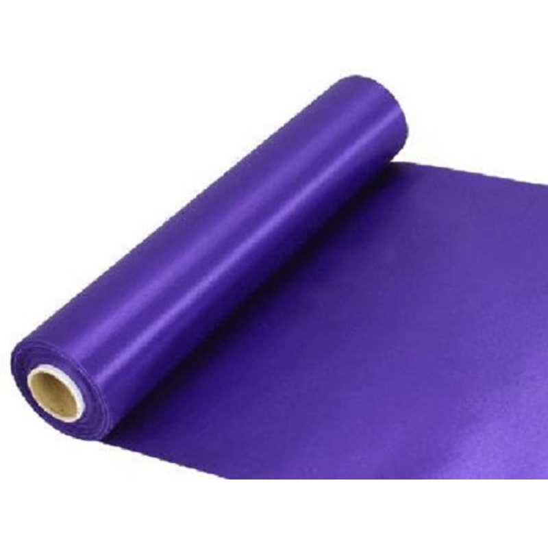 Satin Fabric Roll – 29cm x 20m – Purple