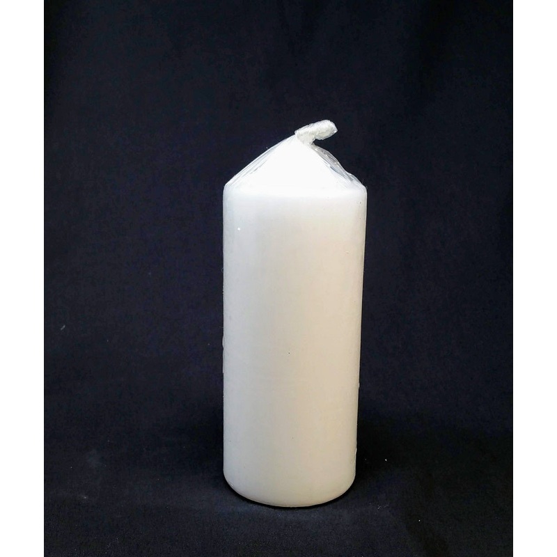 175 x 70mm Chapel Candle – White