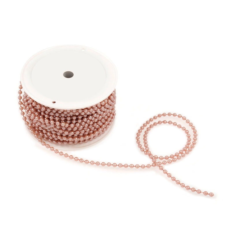 Pearl Beads 4mm x 25m –  Rose Gold
