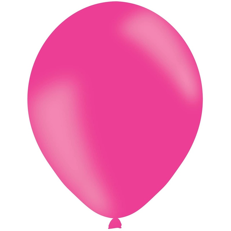 8 Balloons – 10 size – Hot Pink