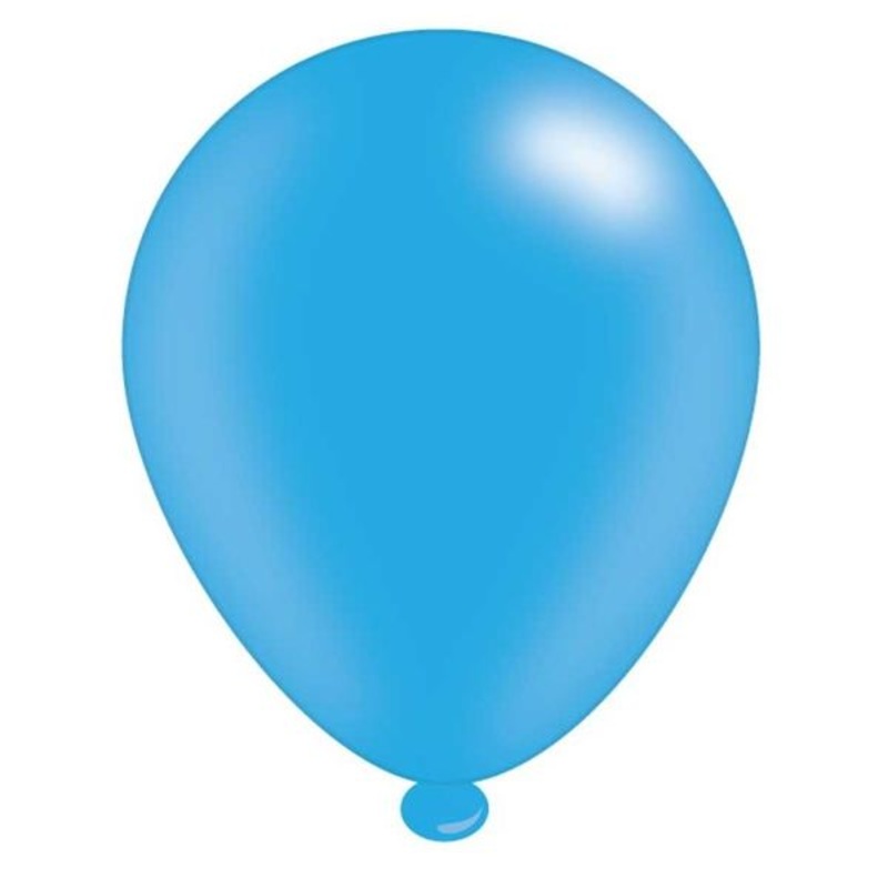 8 Balloons – 10 size – Light Blue