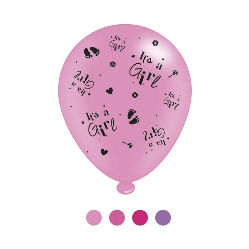 8 Balloons – its a girl