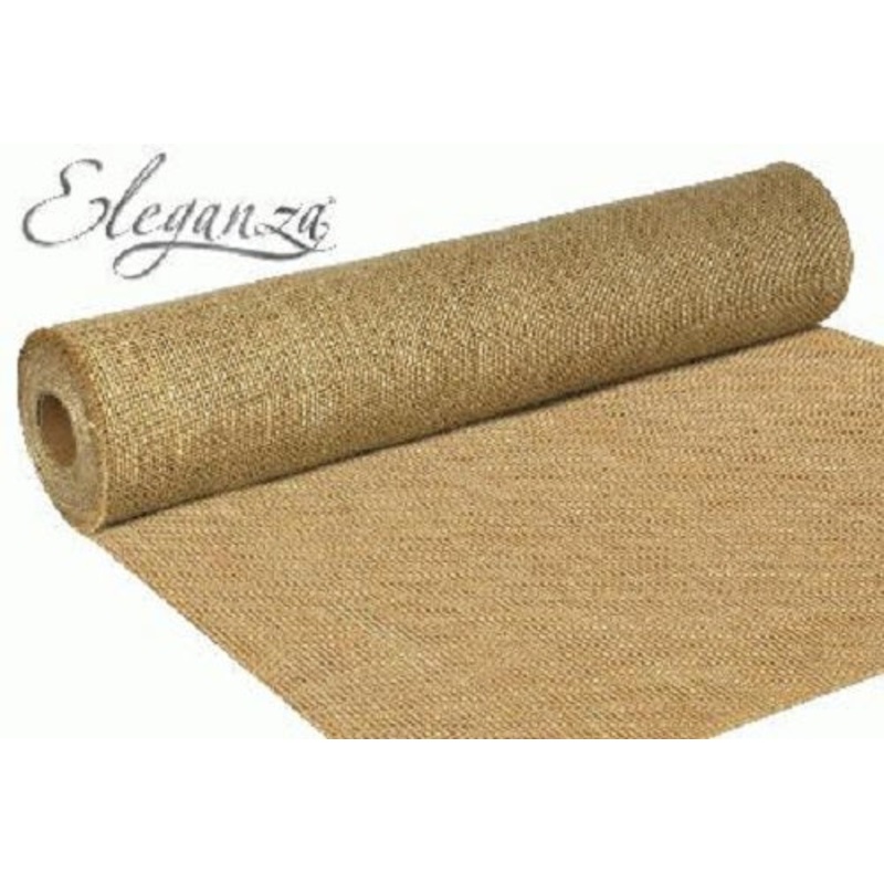 Rustic Hessian Cut Edge 50cm x 9.1m Natural