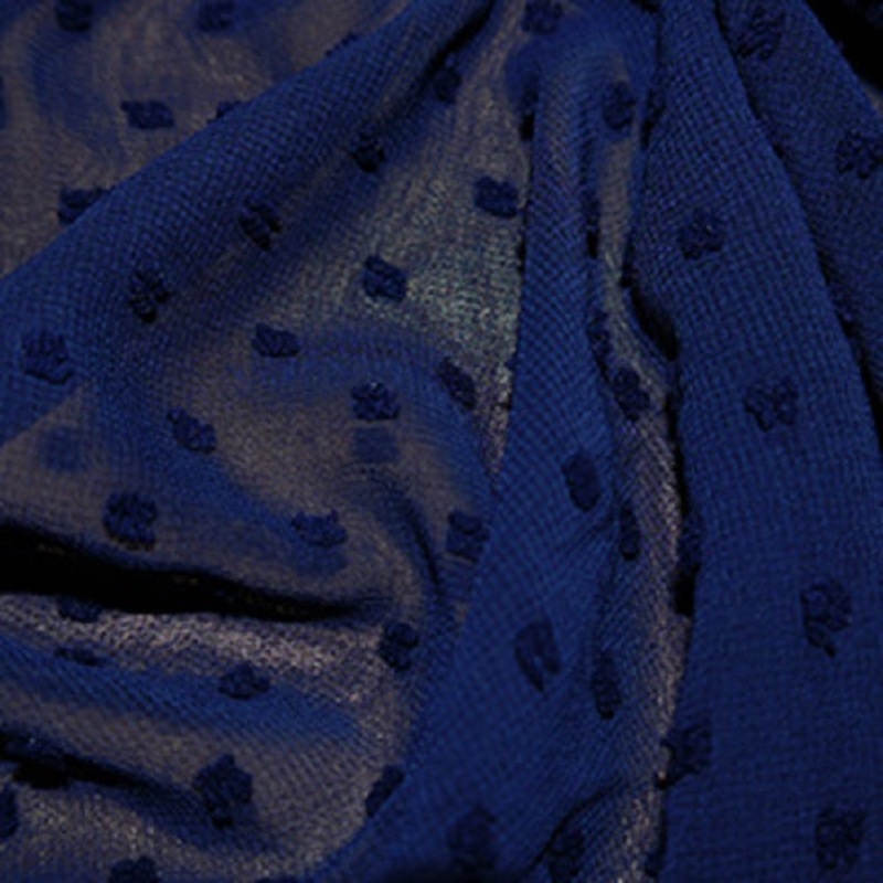 1 metre Navy Knot Chiffon Fabric x 148cm – TILL CODE NAVY8