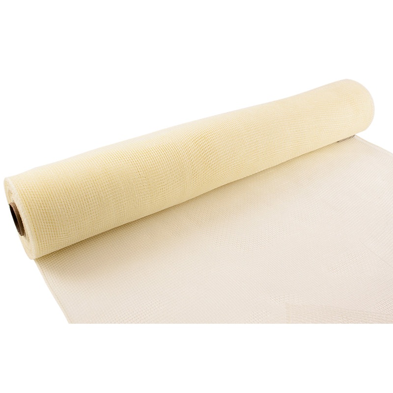 Deco Mesh 53cm x 9.1m (10yds) – Ivory