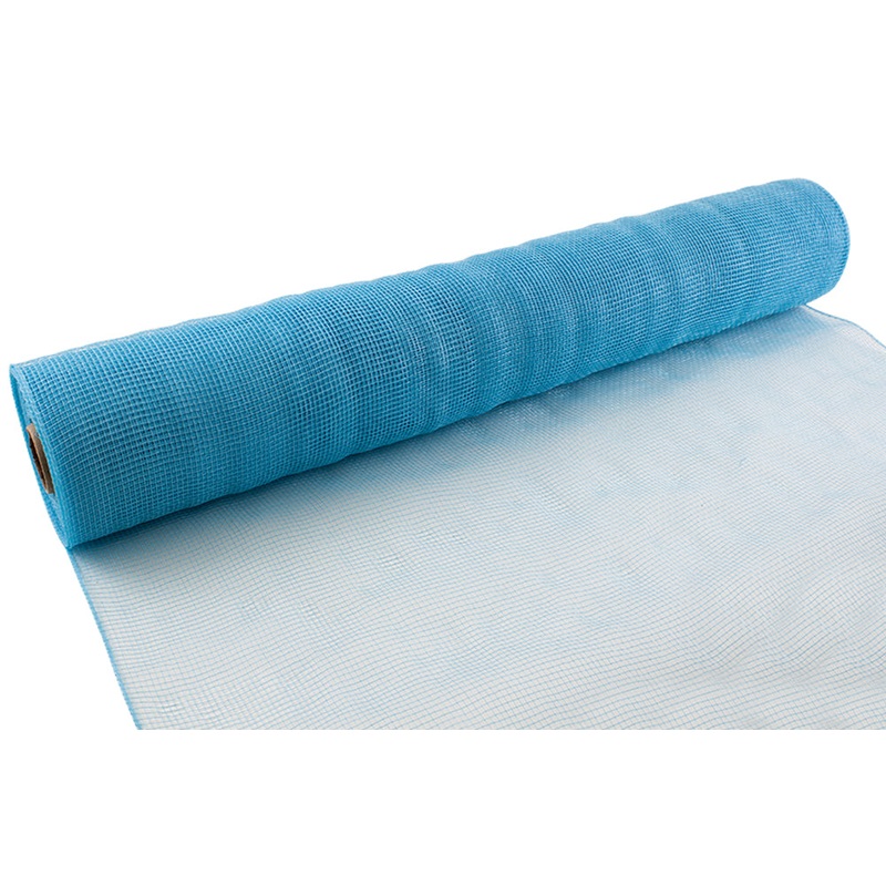 Deco Mesh 53cm x 9.1m (10yds) – Light Blue