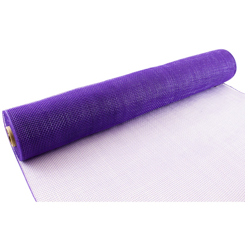 Deco Mesh 53cm x 9.1m (10yds) – Purple