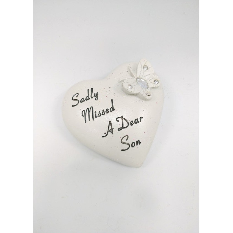 Small Diamante Butterfly Heart – Son