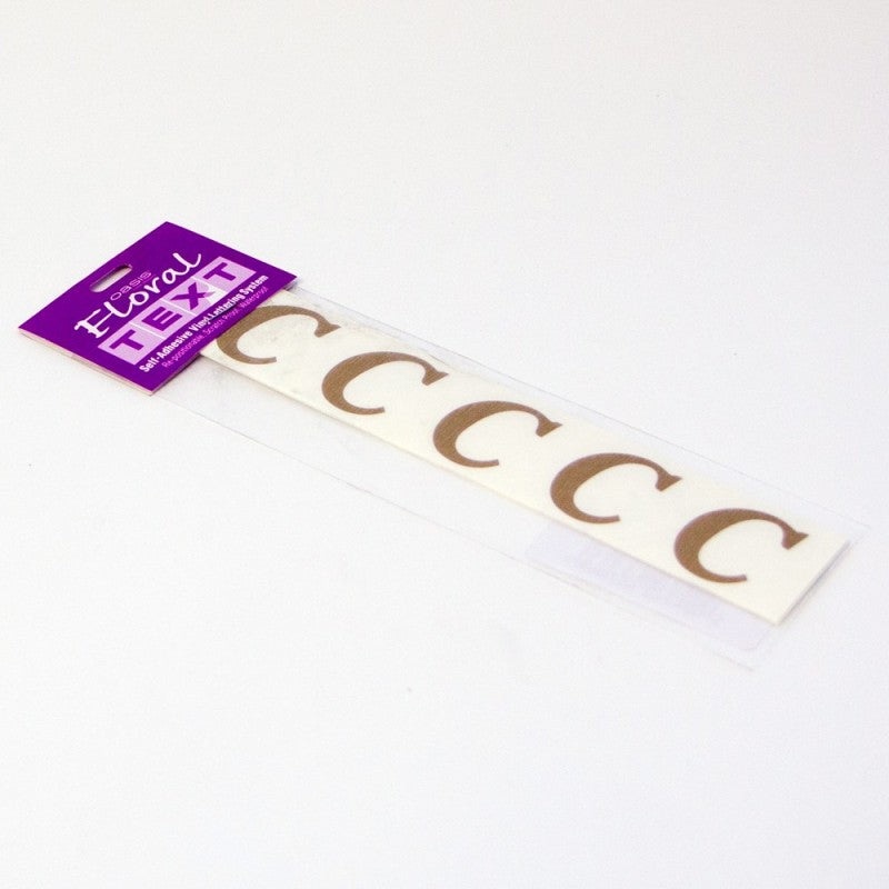 Vinyl Lettering – C