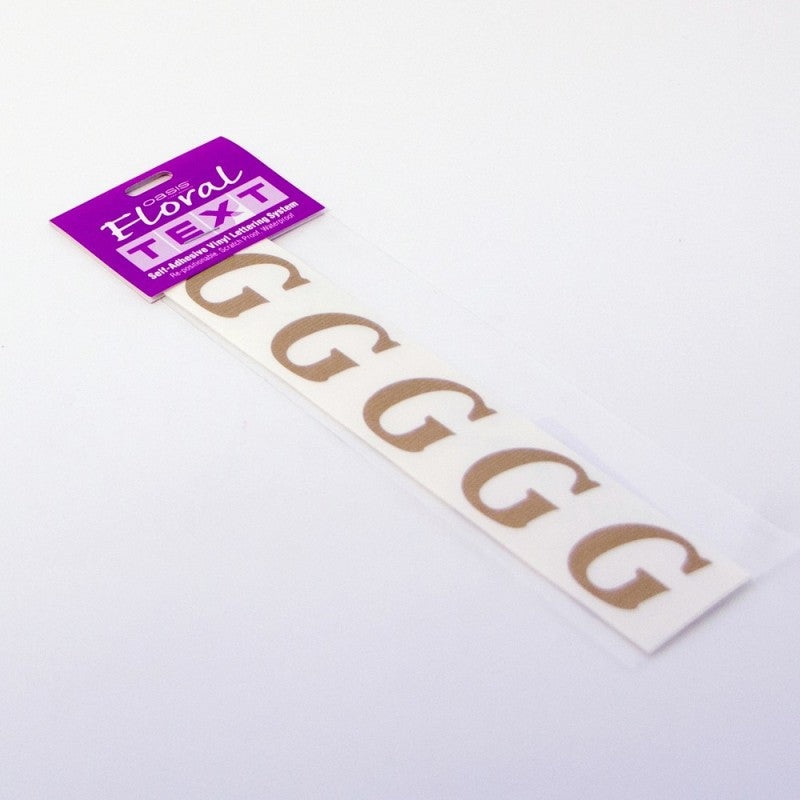 Vinyl Lettering – G