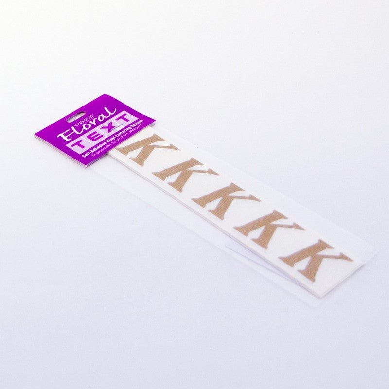 Vinyl Lettering – K