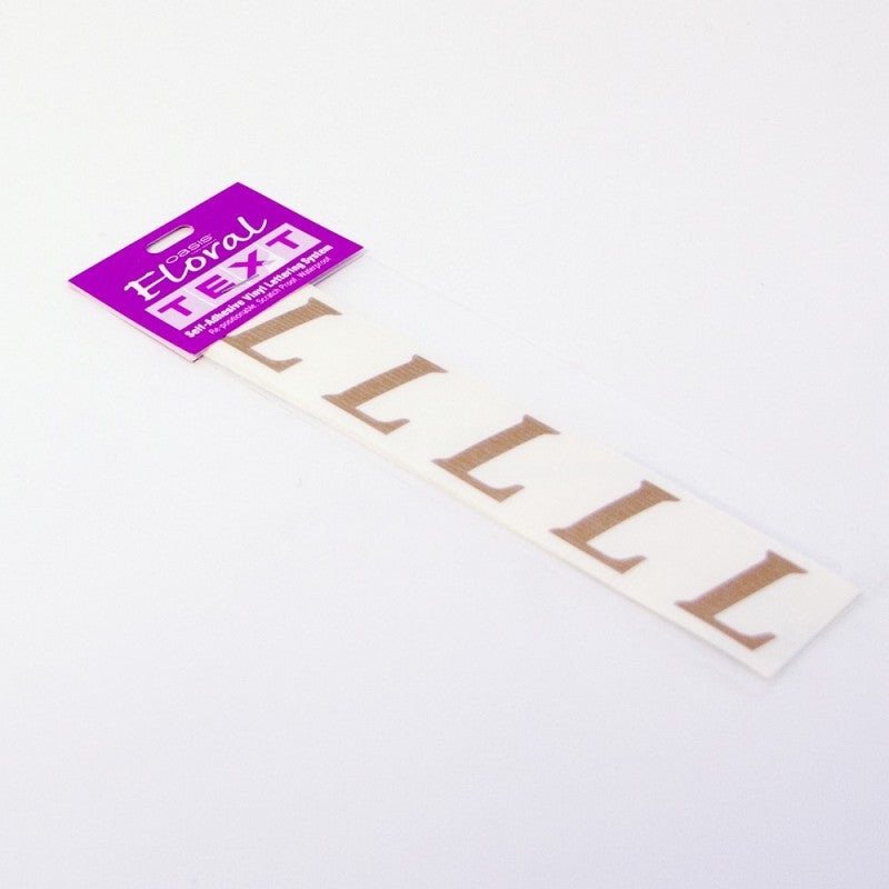 Vinyl Lettering – L