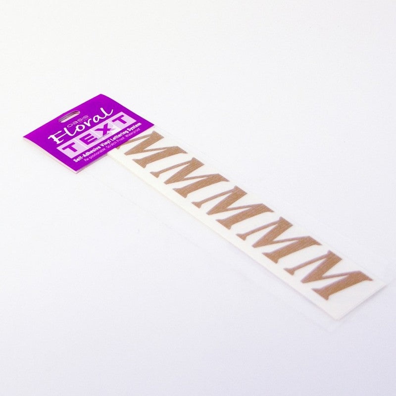 Vinyl Lettering – M